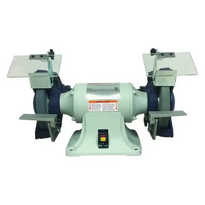 Dayton 2Lkr9 Bench Grinder, 8 In Max. Wheel Dia, 1 In Max. Wheel Thickness,