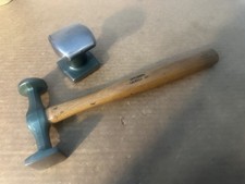 Vtg Craftsman Auto Body Hammer Dolly With Original Handle 4551 Usa Nice Vtg Craftsman Auto Body Hammer Dolly With Original Handle 4551 Usa Nice