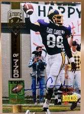 1994 Carlester Crumpler Signature Rookie 4300/7750 East Carolina / Seahawks