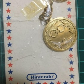 Golf Tournament US Course Diskun Keychain Mario Famicom Disk System Vintage