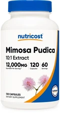 Nutricost Mimosa Pudica Seed 10:1 Extract (120 Capsules, 60 Servings) - Non-GMO