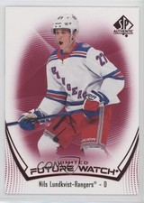 2021-22 SP Authentic Future Watch Limited Red Nils Lundkvist #141 19le