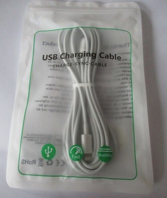 USB Charging Cable / Ladekabel   NEU - Farbe: weiß