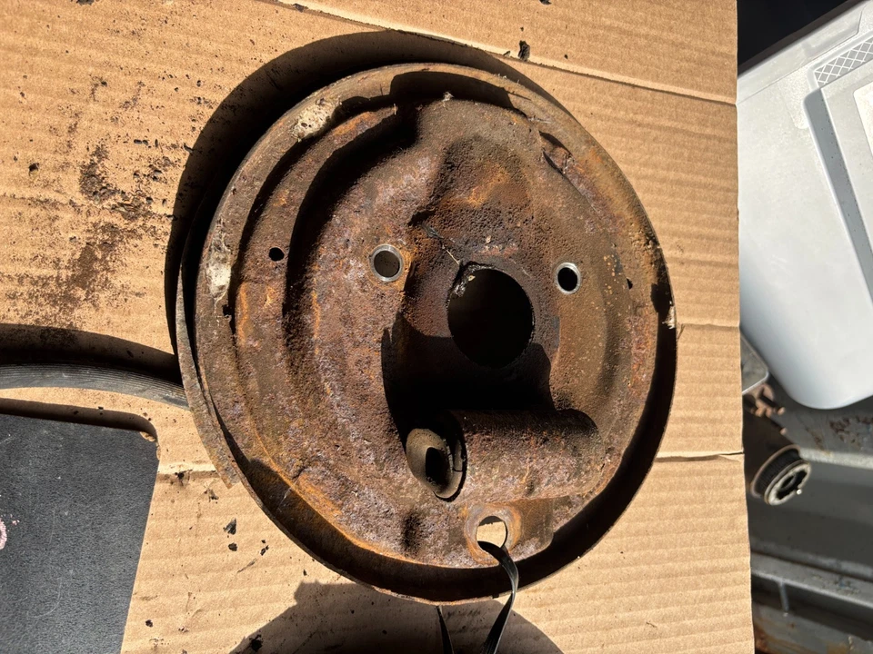 1964 65 1969 1968 Chevelle Cutlass Camaro OE Juego de placas de respaldo de freno de tambor delantero Foto 2 de 4