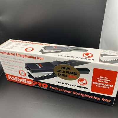 Babyliss Pro Professional Straightening Iron 2 1/4 inch Plate NEW-open box