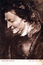 Germany München, Bayern Rubens Kopf Einer Alten Frau Unposted #PAC571