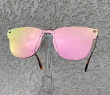 Ray-Ban Sunglasses RB3576N Blaze Clubmaster Gold Frame Pink Mirror Lens