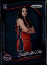 2025 Panini Prizm WNBA Georgia Amoore 103 Washington Mystics RC