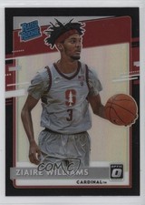 2021-22 Panini Chronicles Draft Picks Black Ziaire Williams #216 1n0y