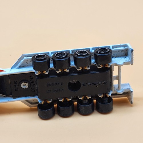 Vintage Majorette Kenworth Space 3000 Diecast Semi Truck 1:87 Lowboy Trailer Fra - Picture 7 of 10