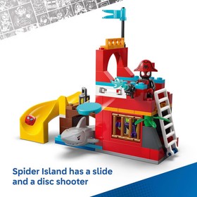 LEGO Marvel Spidey And His Amazing Friends Team Spidey Pirate Ship 11208