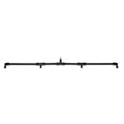 4-Nozzle Poly Boom Wand with 3/8" Brass Fitting – Convertible to 2 Nozzles, L...