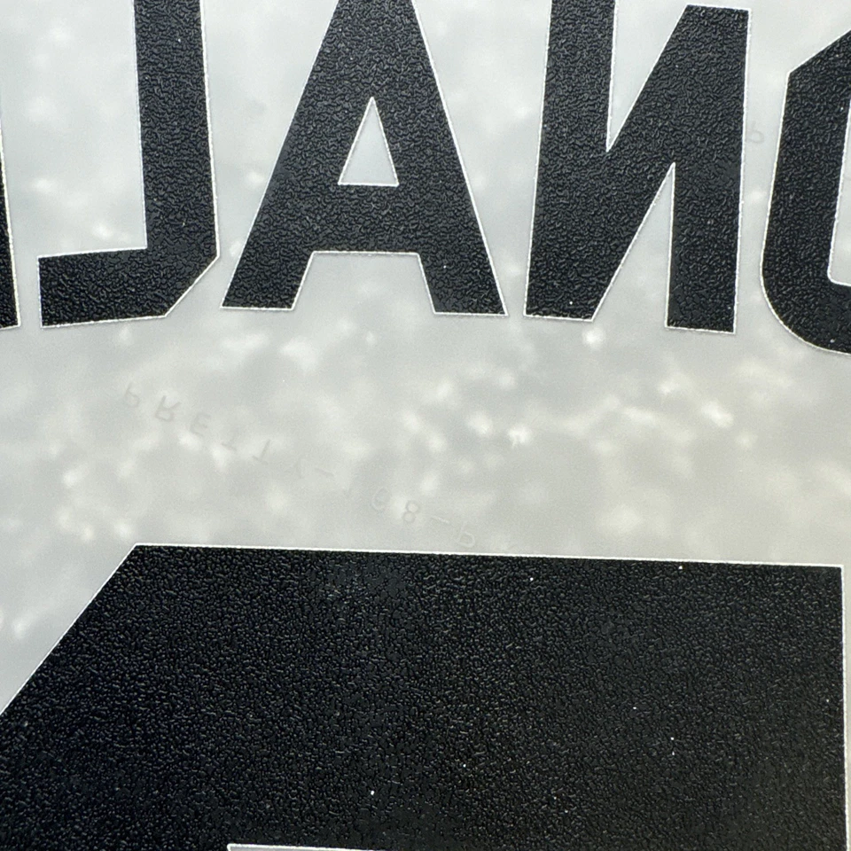 2014/2015 Real Madrid RONALDO Player size Nameset Name Number Champions League - Image 2 of 2