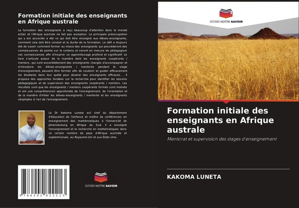 Kakoma Luneta | Formation Initiale Des Enseignants En Afrique Australe | Buch-image