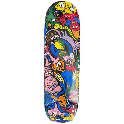 RARE SIGNED Willy Santos Work Shop Skateboard Deck Manaloto Re-issue