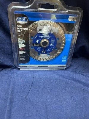 Century drill and tool 4'' turbo diamond pro blade 75450