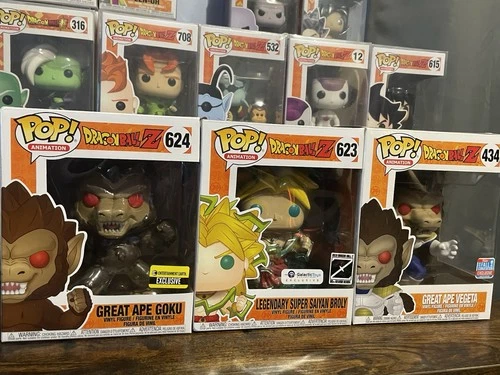 Funko Pop! Vinyl Dragon Ball Lot(Read Description)