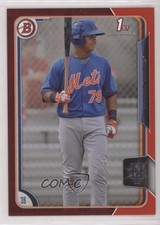 2015 Bowman Prospects Red /5 Jhoan Urena #BP98 s1i