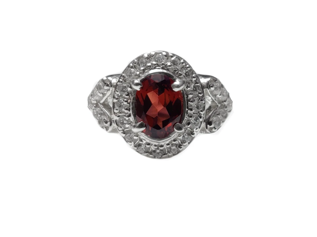 Ebay clearance garnet ring