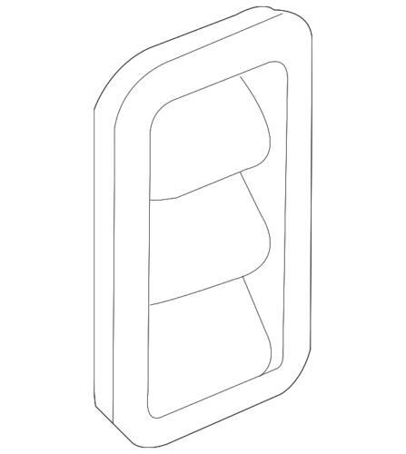 Válvula de alivio de presión del panel trasero para Chevrolet/GMC 1997-2017 (P/N 22693250)