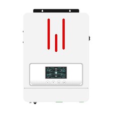 3200W 24V Solar Hybrid Inverter AC220V Battery-less start BMS 80A MPPT Charger