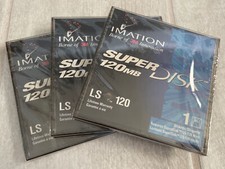 3-pack of Imation 3M Super Disk 120MB LS-120, NEW UNOPENED UNITS