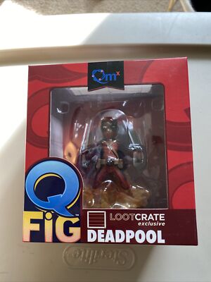 QMX Marvel Deadpool Q-Fig LootCrate Exclusive Figurine NIB (2015)
