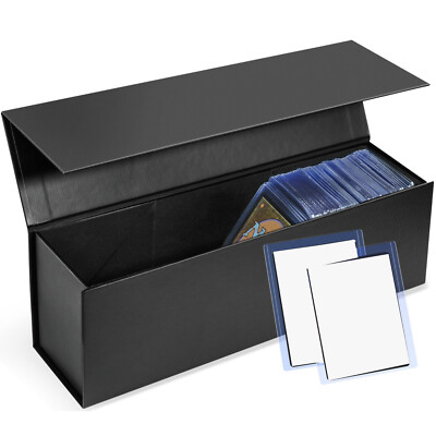 mtg card box holder 1pc Trading Card Storage Box Holder Case for 800+ Count Cards For TCG MTG  Card