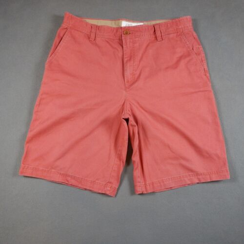 Izod Salzwasser Shorts Herren 36 lachs rosa Chino Golf Freizeit