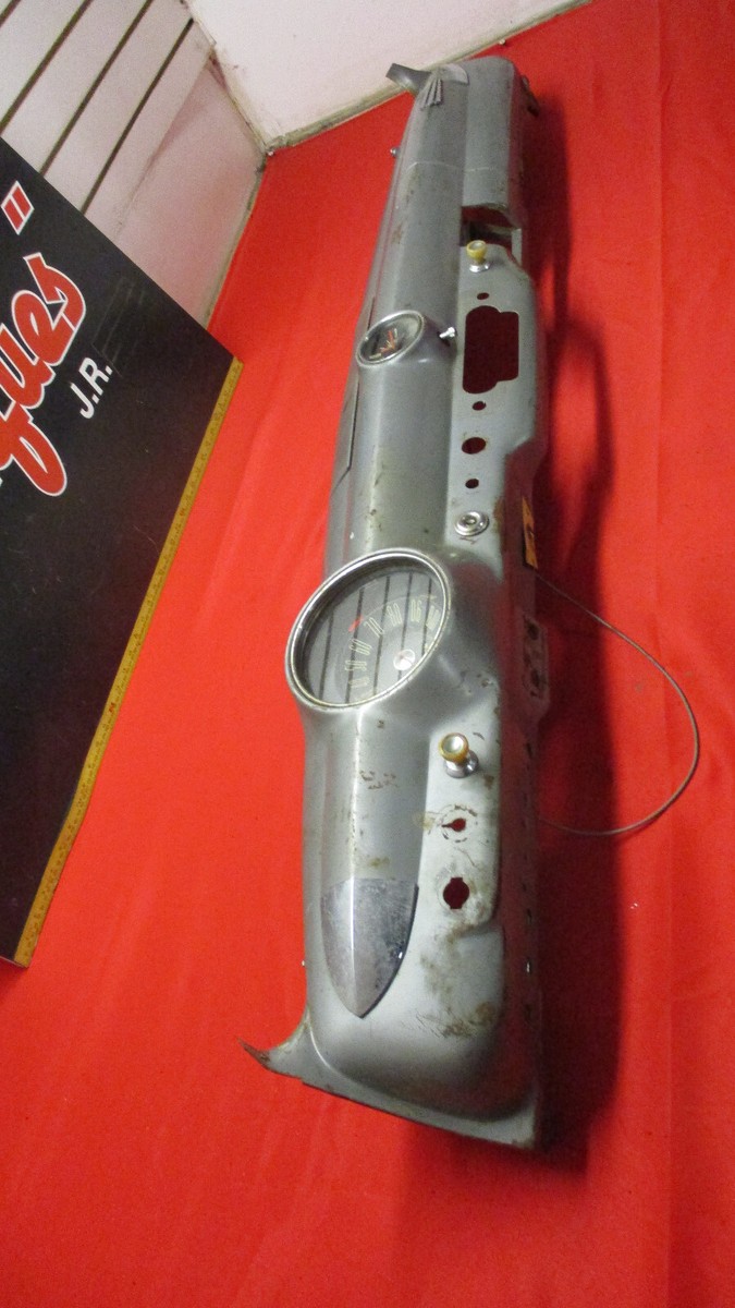 1949 1950 FORD SHOEBOX DASH PANEL CLUSTER CLOCK SPEEDOMETER METEOR
