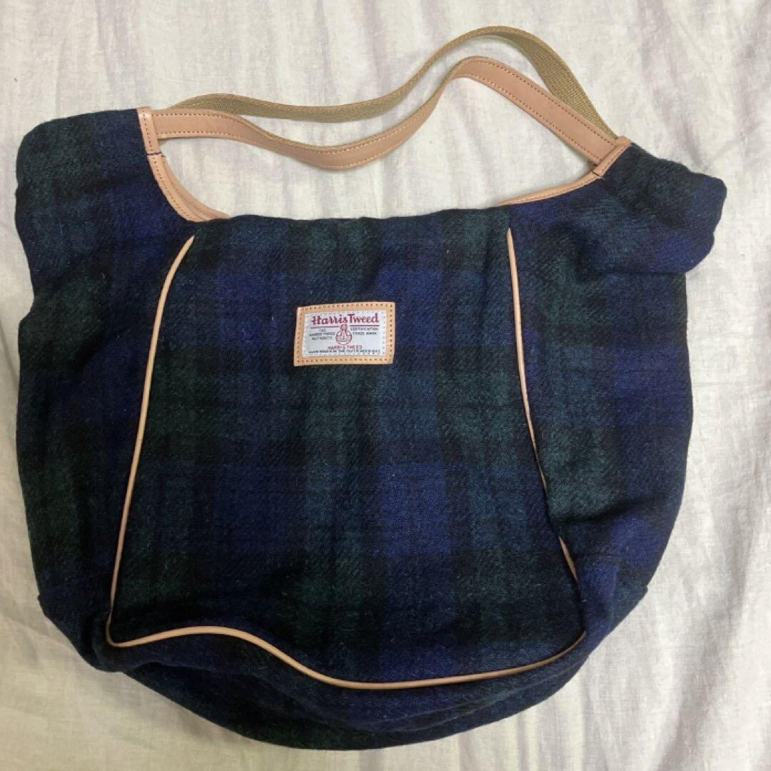 Harris Tweed Art-Direct Tote Bag Unisex Knit Wool Limited Edition Classic Design