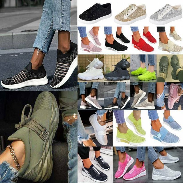 skechers st knitted trainers ladies