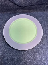 1980s  Lindt-Stymeist Colorways Periwinkle Blue w/Turquoise 11" Dinner Plate