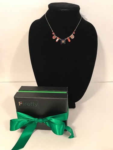 FIREFLY Swarovski Crystal Necklace-N306 - Picture 3 of 6