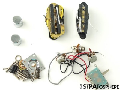 Fender Squier Affinity Series Tele PICKUPS POTS KNOBS Telecaster