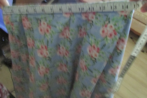 Girls Floral Small Modest Circle Skirt Handmade - Picture 4 of 5