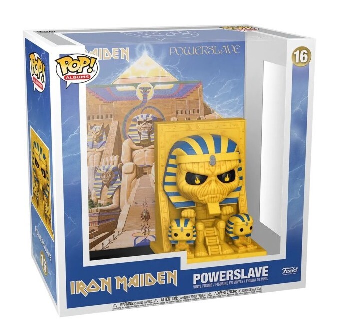 Funko Pop! Albums Vinyl Figure - Iron Maiden Powerslave)#09 Mint Cond