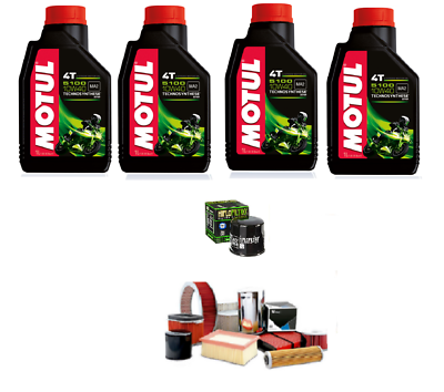 Kit Tagliando Yamaha TDM 850 - Olio Motore 10W40, Filtro Olio, Filtro Aria E Candele - Foto 8