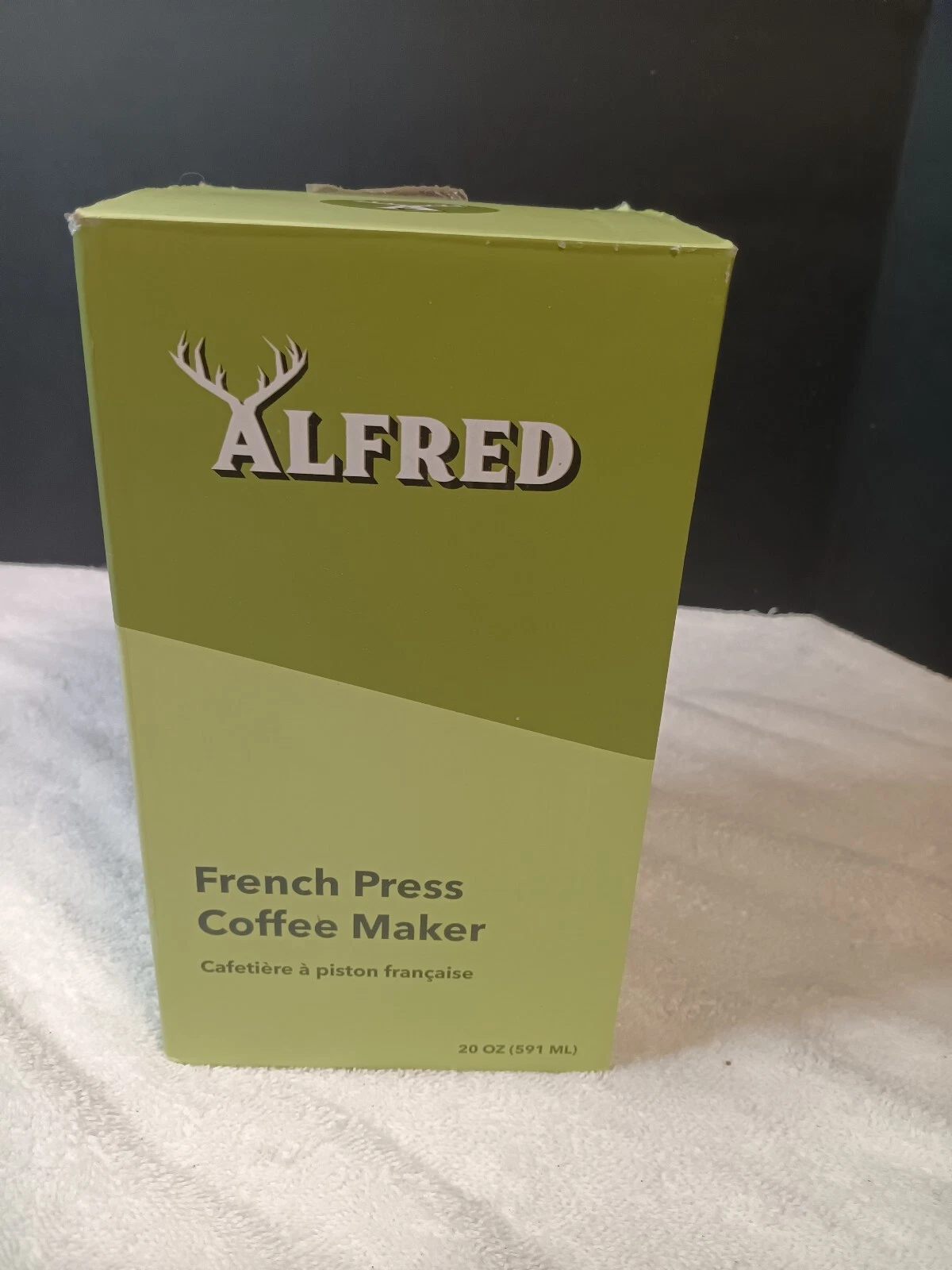 Alfred French Press Coffee Maker - 20 oz (591 ml) - Brand New In Box
Opens in a new window or tab
