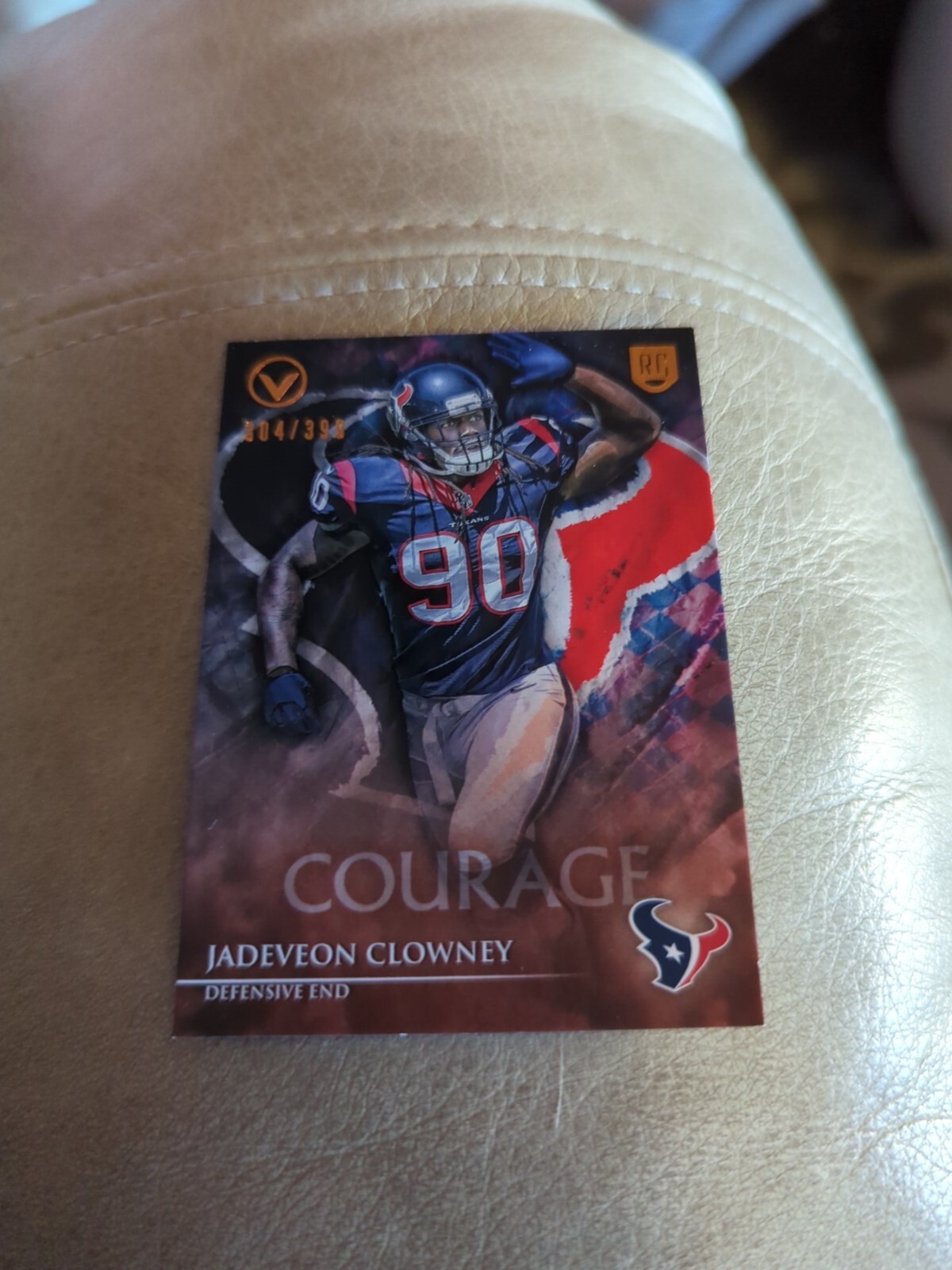 Jadeveon Clowney Topps Valor #1 Courage