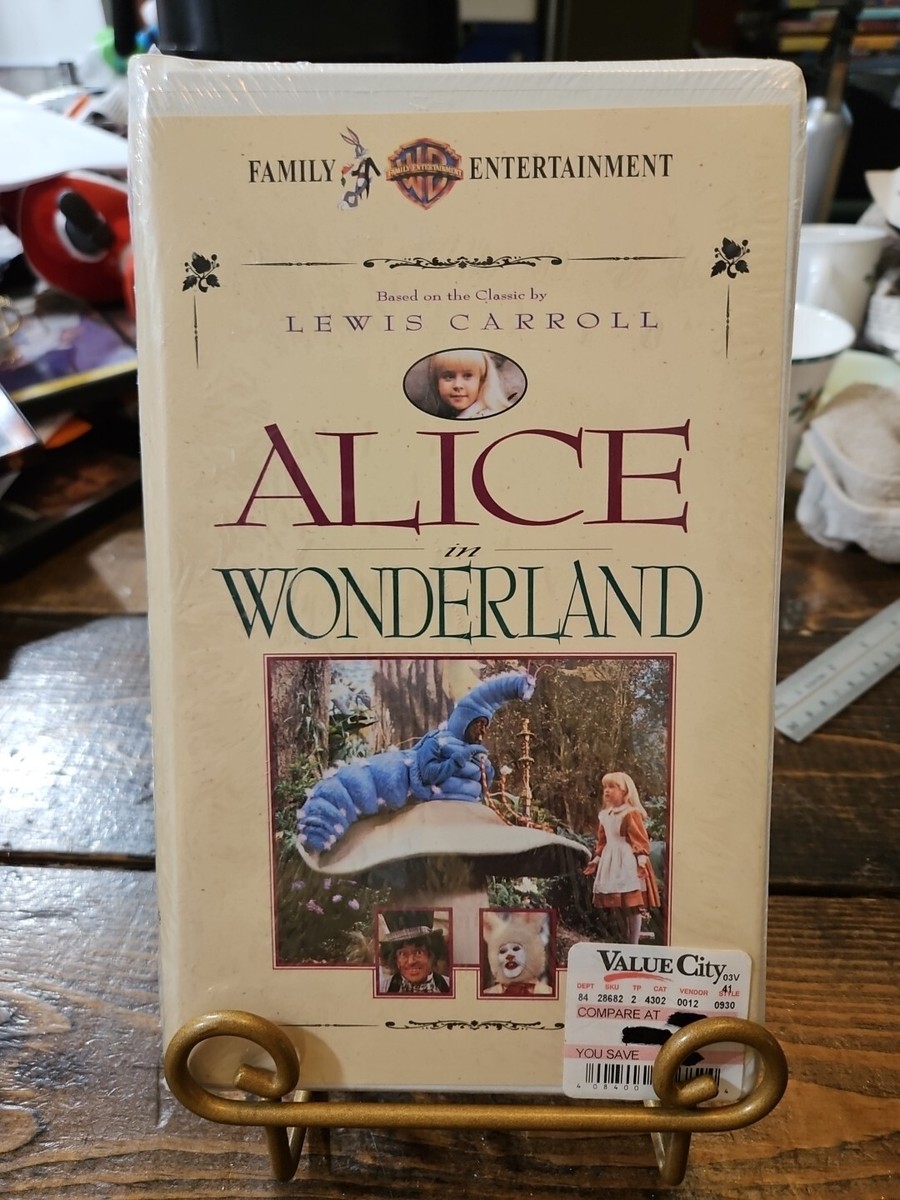 Alice in Wonderland (VHS, 1993) 85393578930| eBay