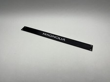 1U Metal Rack Panel Magnolia Blank Space for 19in Rackmount Server Steel Black