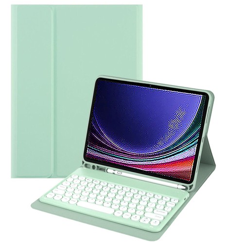 For Samsung Galaxy Tab S9 FE S8 S7 S6 Lite A9+ A8 A7 Keyboard Mouse Case Cover - Picture 8 of 33