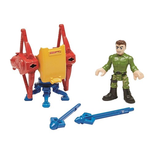 Imaginext Wonder Woman Steve Trevor & Island Defense - Picture 2 of 2