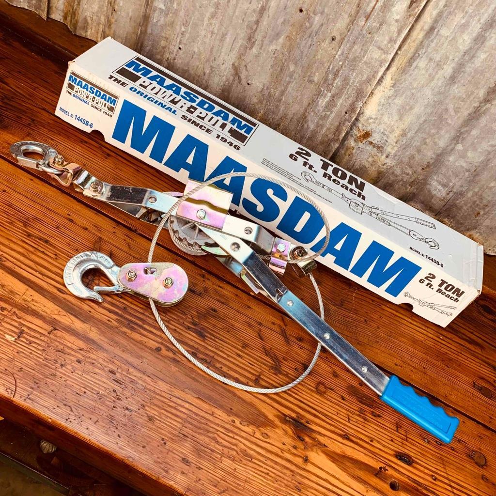 NOS MAASDAM 1445B6 Cap 2 Ton POWER PULL Open Box eBay