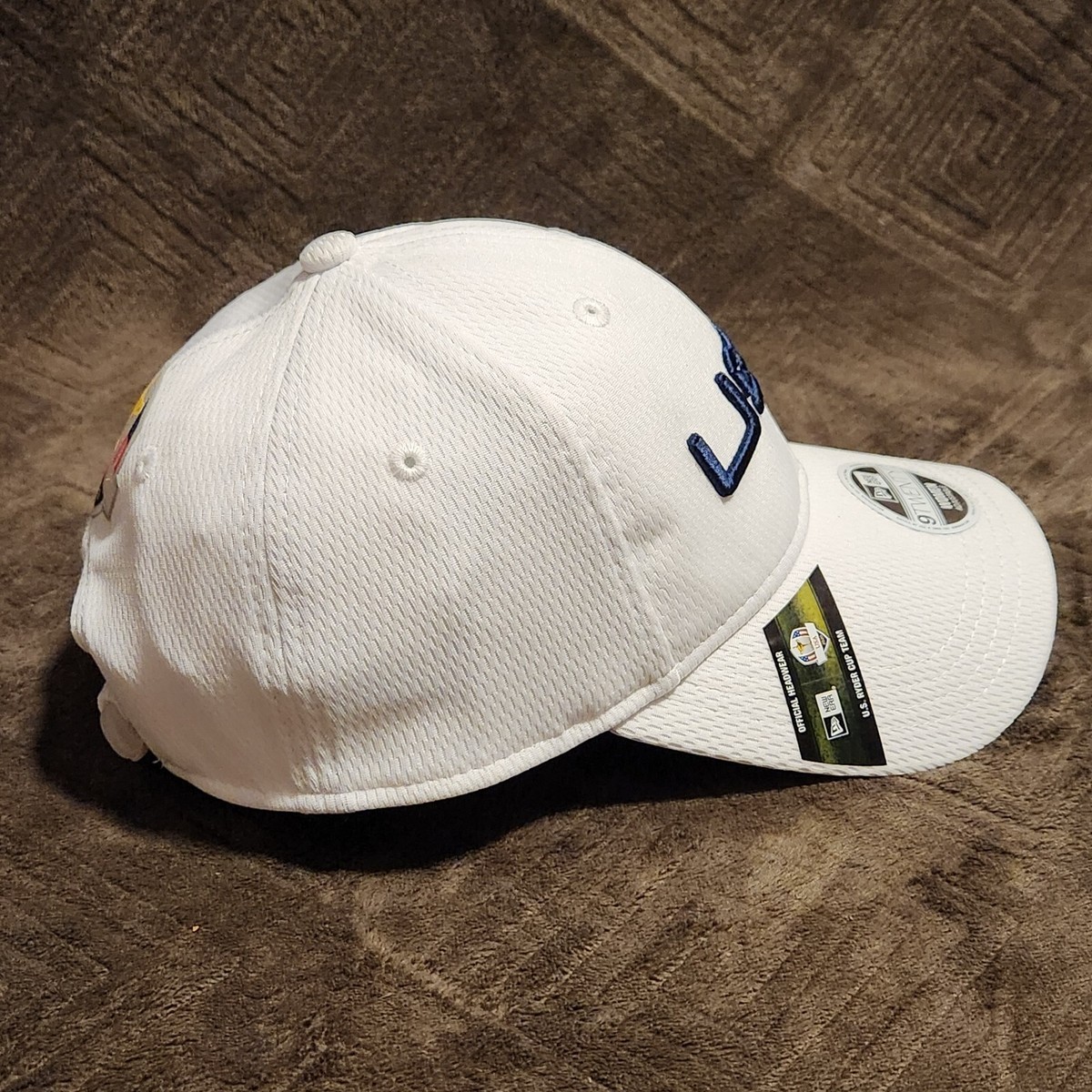USA HAT Ryder Cup Practice Rounds New Era 9TWENTY White golf hat Women’s America Team Usa Ryder Cup Hat New Era 2020 Ryder Cup White USA  main image 3