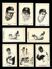 1970 Carl Aldana Baltimore Orioles CHAMPS Complete Set (12) Robinson Palmer RARE