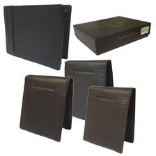 BESTKEE 2 x 11 x 13 cm Portafoglio da Uomo in Pelle con Protezione RFID -  Nero | Acquisti Online su eBay