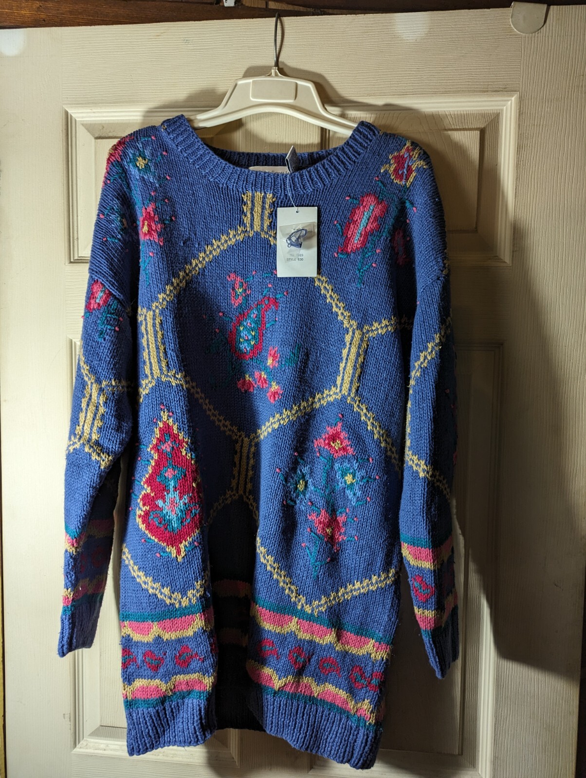 robert scott vintage patchwork sweater - image 1