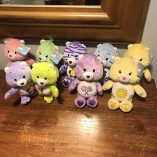 Vintage Care Bears Friends Collection 8" Some Tags Play Along Cuddle Buddy Lot